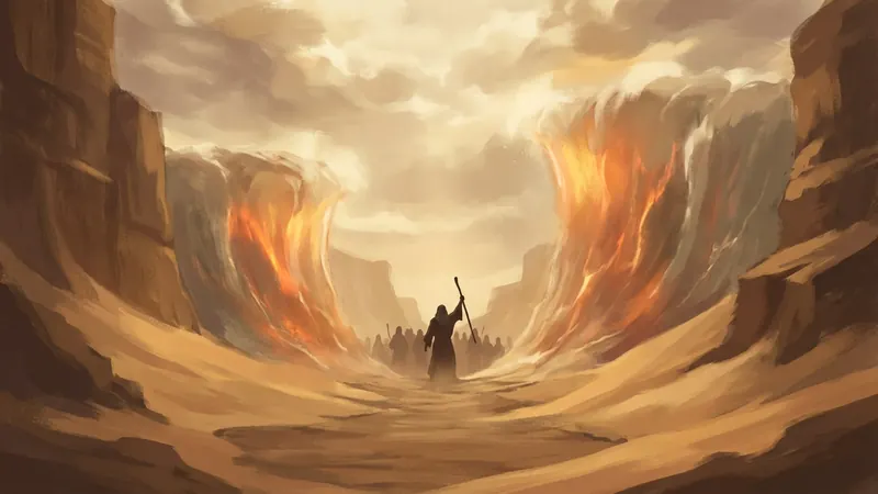 Ilustração da jornada A Caminhada de Israel